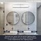 Luxrite 24 Inch LED Vanity Light Brushed Nickel 3CCT 300K-5000K 25W 1750LM Dimmable Over Mirror Light LR32132-1PK - alternate 3